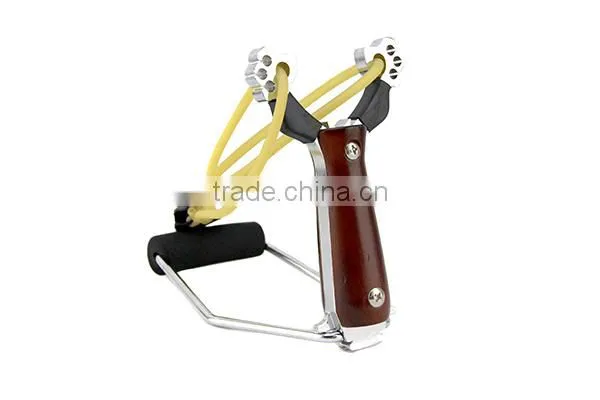 Best sell good stainless steel shooting slingshot