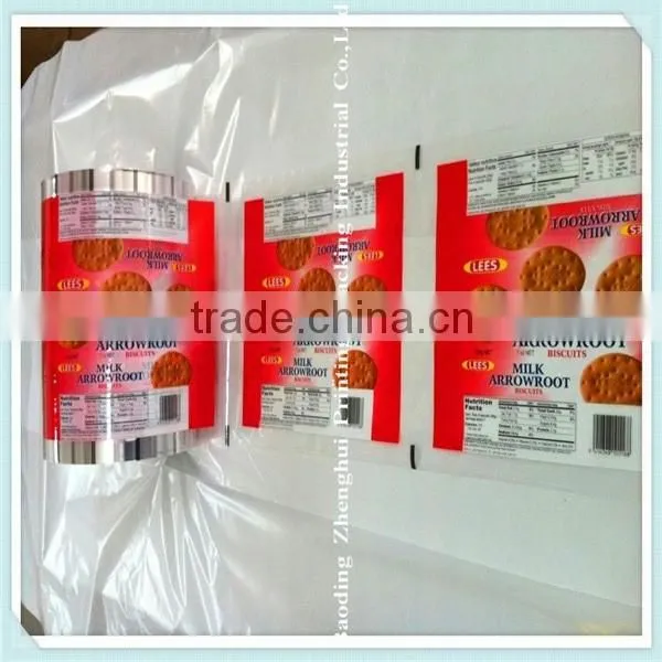 Safety food packing film pvc cling film for candy&cookies packaging