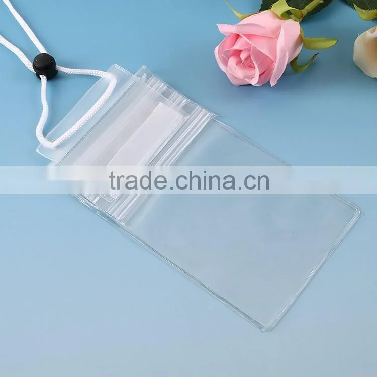 2016 new fashionable colorful funky design cheap mobile phone silicone waterproof bag