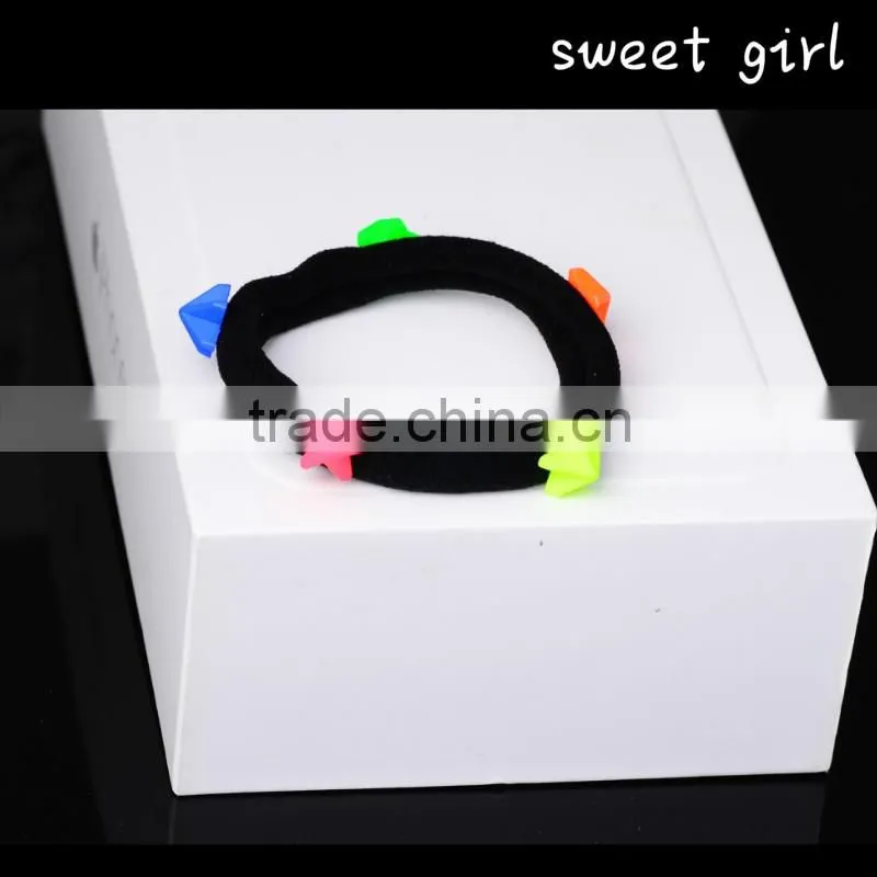 Chinese elasticity skinny hair loop hair ropes wholesale- F9