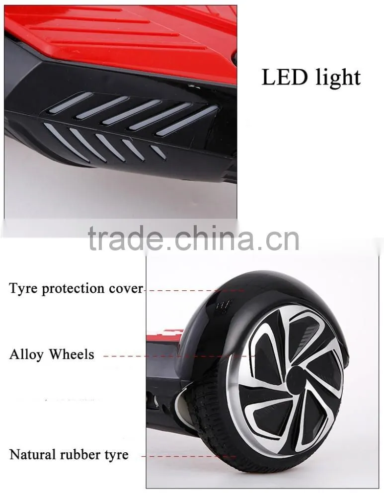 2015 hot 350w 4.4ah 2 wheel self balance Uwheels bluetooth scooters