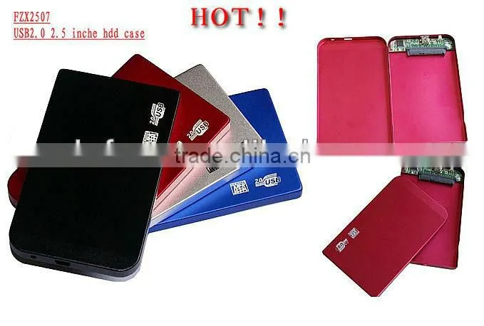 sata Usb 2.0 hdd enclosure,support 500gb hard disk