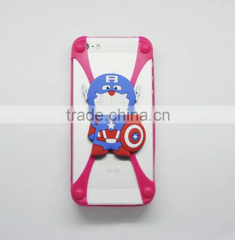 best selling 3D custom rubbercartoon phone case cover for lg iphone 6s