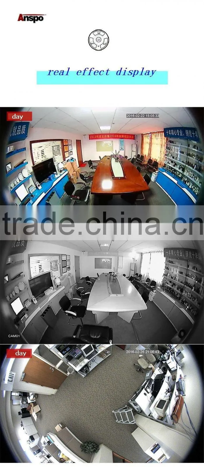 anspo new arrival bus security camera 360 degree motion sensor security camera ip camera p2p