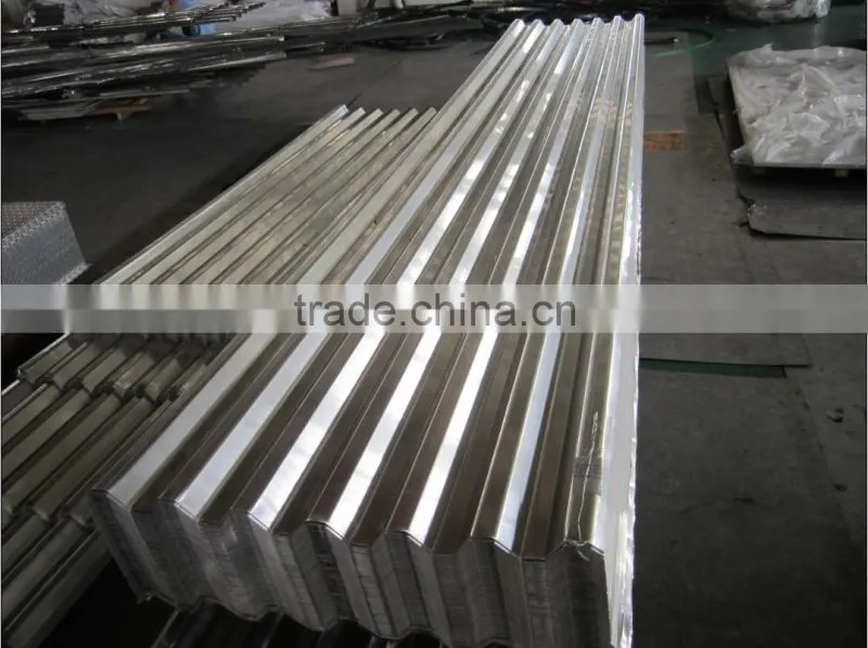 3003 h14 Corrugated aluminum roofing sheet