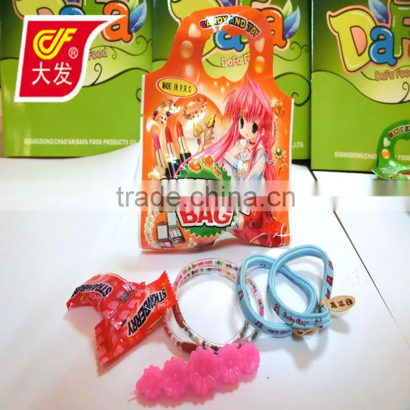 handbag shape 6g candy toy surprise bag