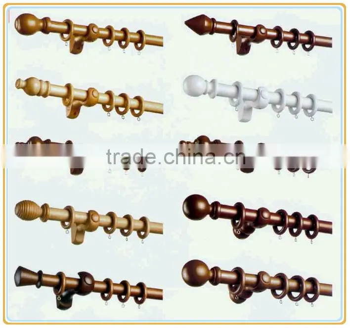 Nickel Black Adjustable Curtain Rods