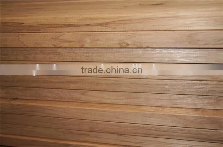 solid wood thermowood decking