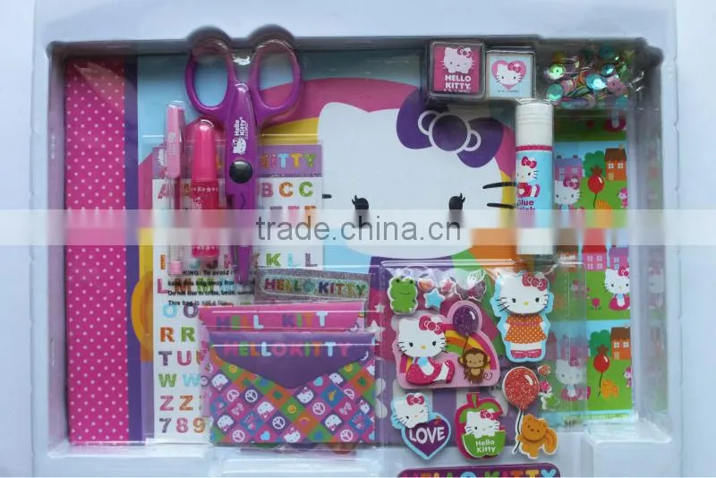 hello ketty diy stationery set