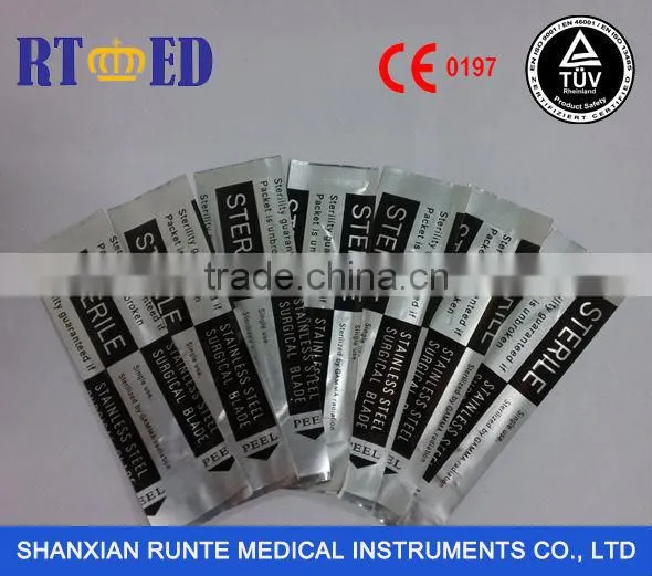 Sterile Carbon Steel Surgical Blades
