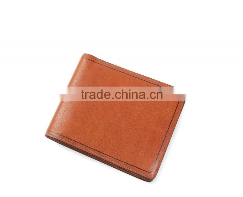 vintage 3 fold mens wallet with flap genuine leather bifold wallets