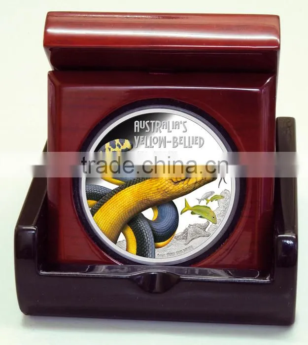 Wooden Coin Case
