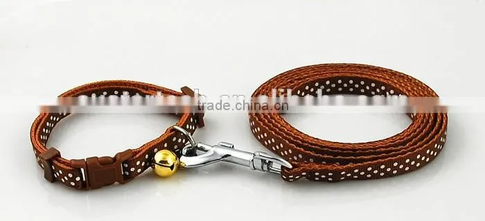 High Quality Nylon Dog Collars and Leashes in One