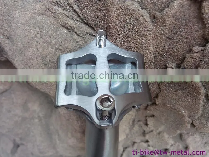 Gr9 Ti-3AL-2.5V titanium backset 27.2 31.6 30.9 seat post with all time warranty