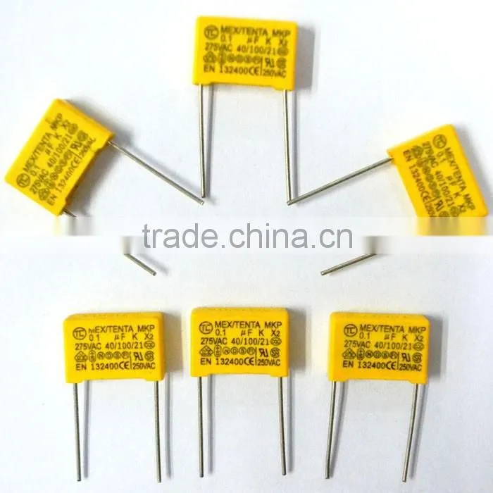 275V 104K 0.1UF P=15mm super electrolytic capacitor