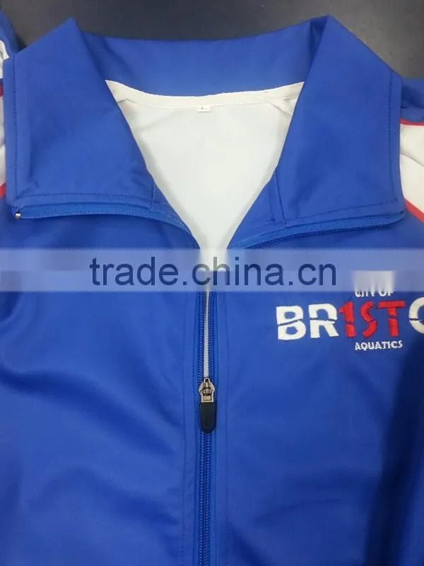 printing and embroidery dry fit track suit