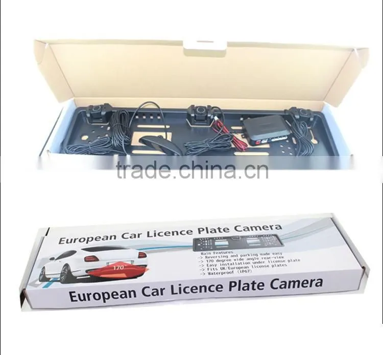License Plate Frame parking sensor ,car parking assist reverse led parking sensor XY-5202L