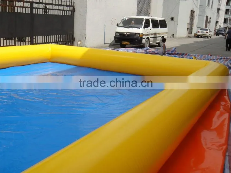 2016 blue inflatable pool/inflation pool/inflatable swimming pools