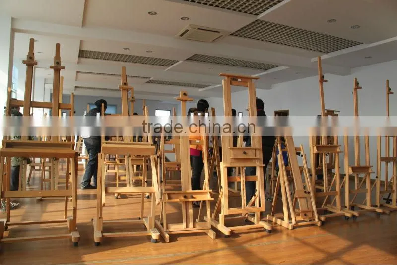 in stock 64*64.5*155(300)cm heavy duty studio easel double rocker easel