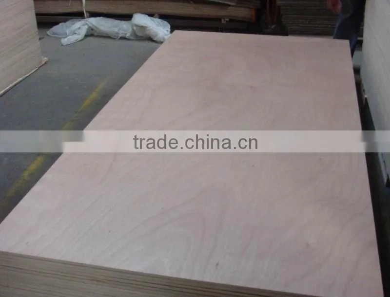 4x8 12mm Indoor Usage Furniture Grade Commercial Okoume Plywood