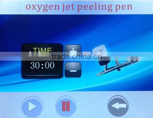 NEW multi-function oxygen jet oxygen therapy oxygen facial machine dermabrasion Oxygen mask rf