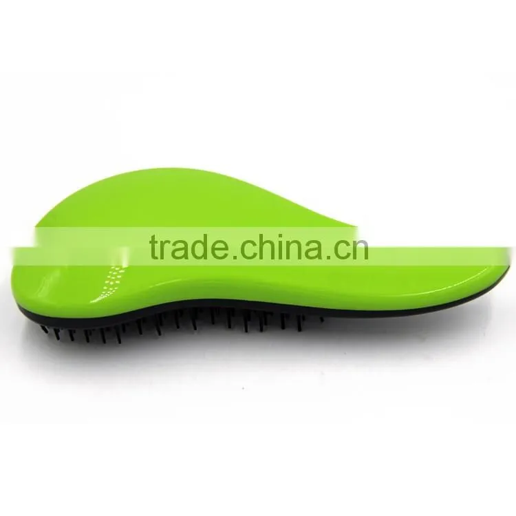 2016 The luxury gift plating detangling hair brush for girls