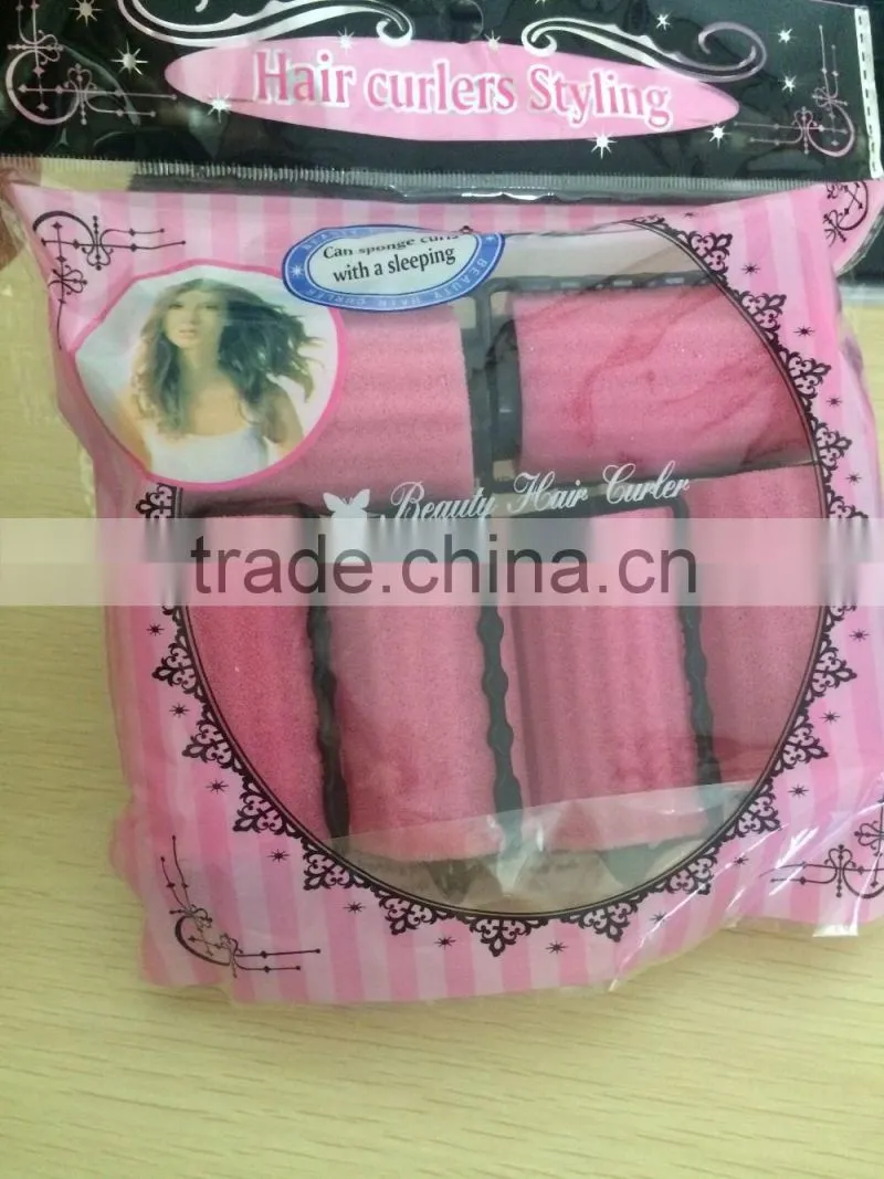 6pcs per bag DIY hairstyle sponge hair roller