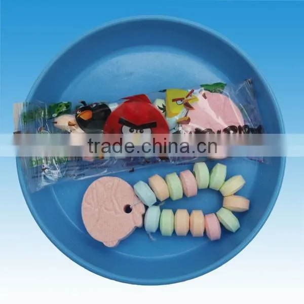 Small bird bracelet tablet candy for kids