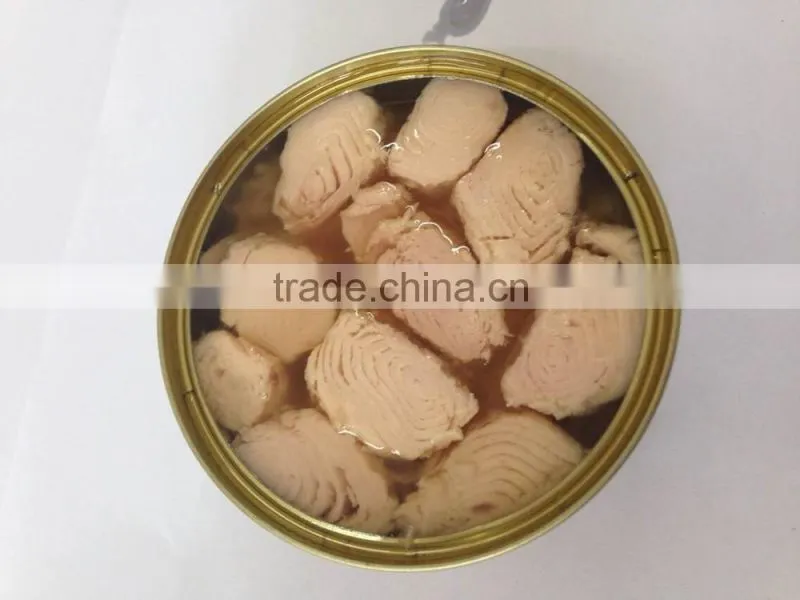 canned seafood tuna in soy oil