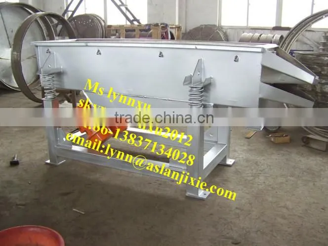 industrial vibrating screen machine /linear vibrating sieve machine
