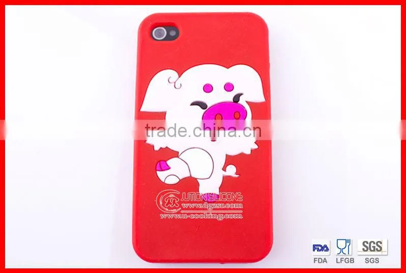 promotional new year gift silicone cell phone cover