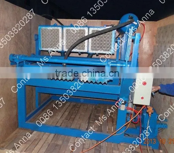 Recycled paper egg carton box making machine