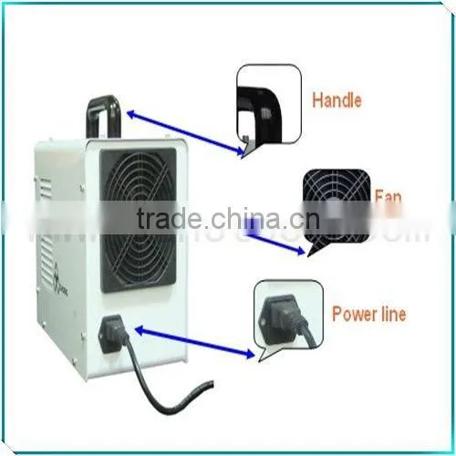 hot sell 3g portable o3 generator price lowest car air purifier ceramic tube