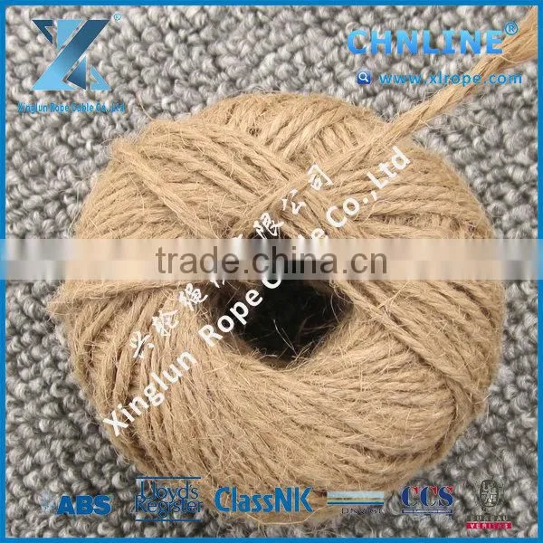 3-strand natural fiber sasal/sisal rope Helicopter anti slip network