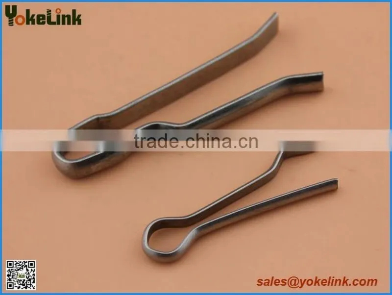Stainless steel cotter pin for hitch pin