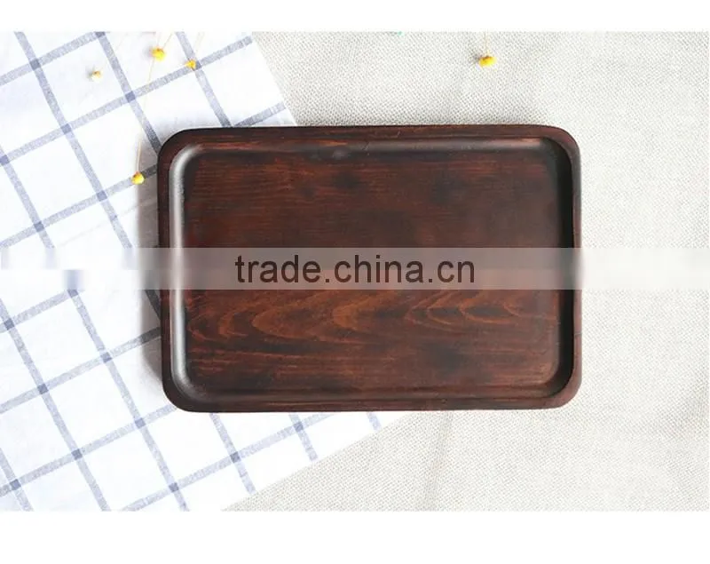 OEM high quality wooden serving tray for hotel