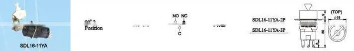 HEIGHT Push Button Switch SDL16-22YA