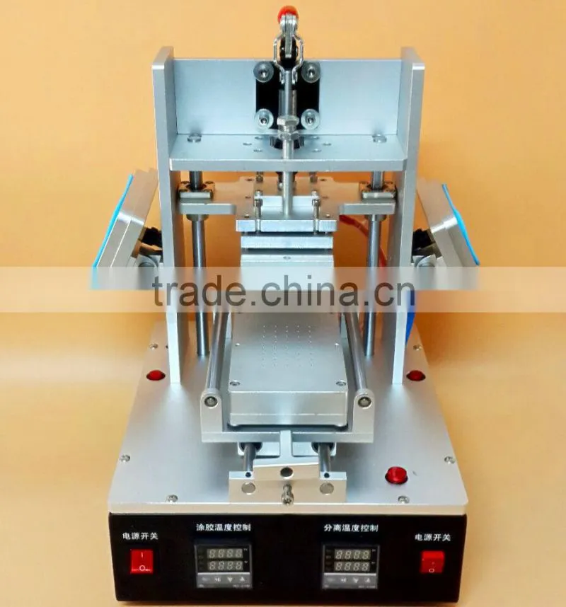 110V-220V bezel middle frame splite for samsung frame laminator for iphone, lcd glue remover vacuum lcd screen separator