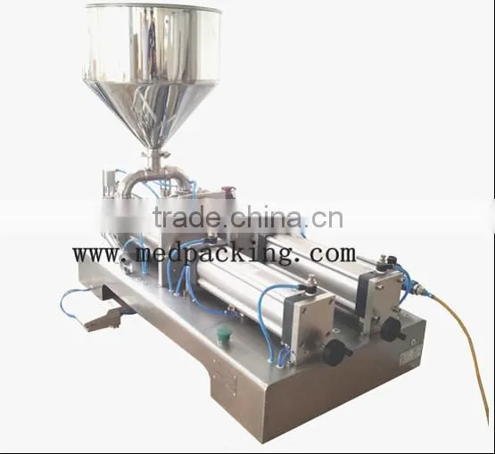 100-1000ml double heads Semi-Automatic Cream Filling Machine made in China