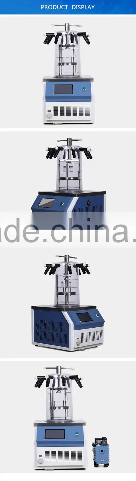 Lab Use Chemical Tabletop Freeze Dryer