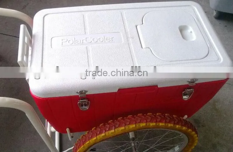 Hot sale Small blue and red popsicle Ice Cream Cart