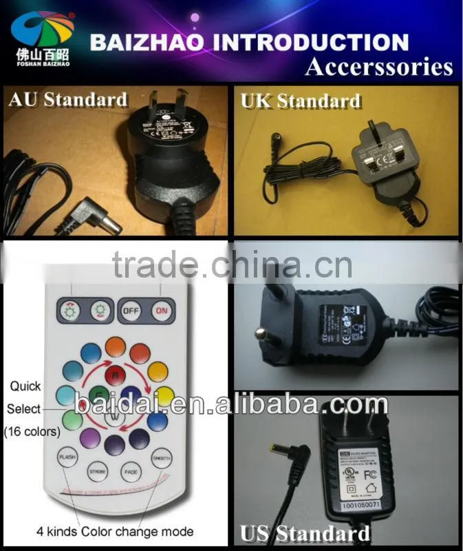 table lamp mood light / Color changing led waterproof table light / PLASTIC