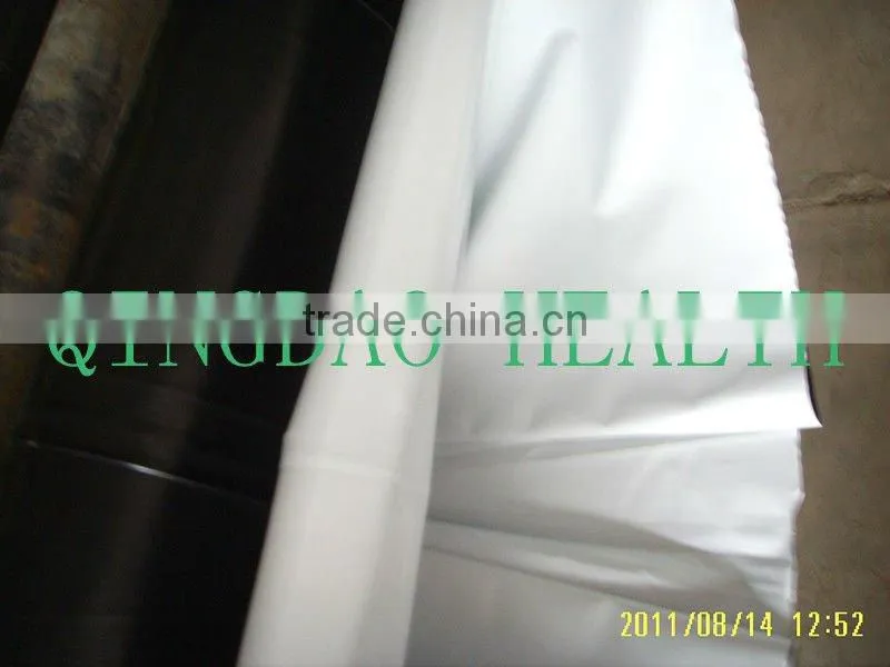 white/black silo cover, bunk silo for grain