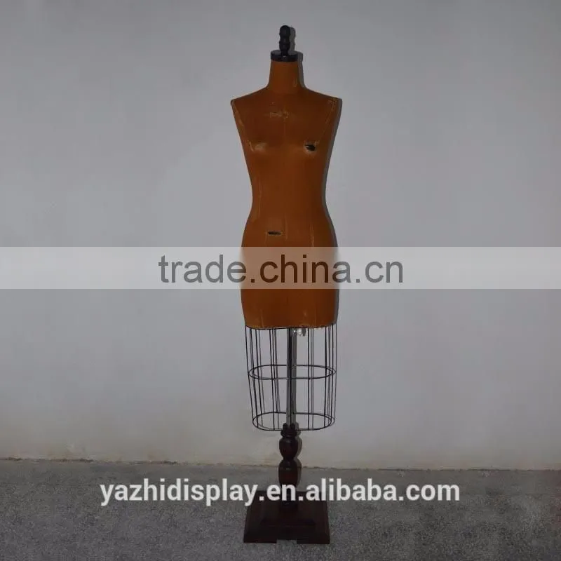 Jewelry Display Fabric Mannequin Head With Shoulder on sale