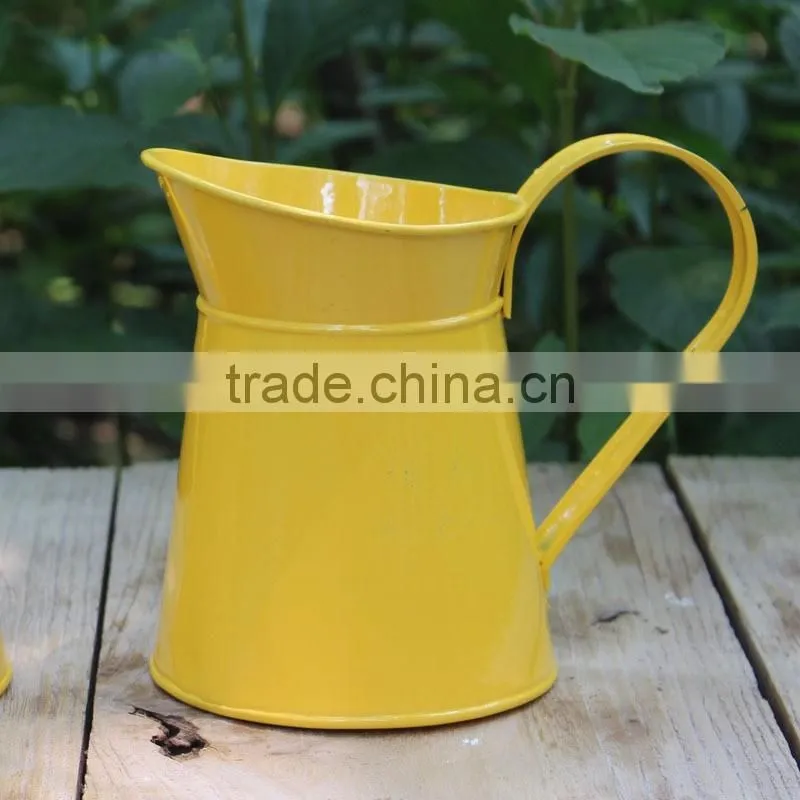 cheap custom 11cm watertight galvalnized metal outdoor decorative watering cans