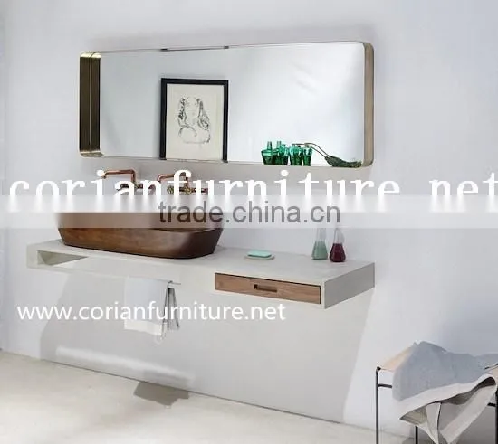 High quality corian vanity countertop