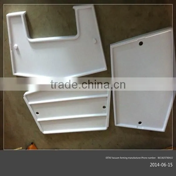 vacuum forming plastic portable promotor display stand