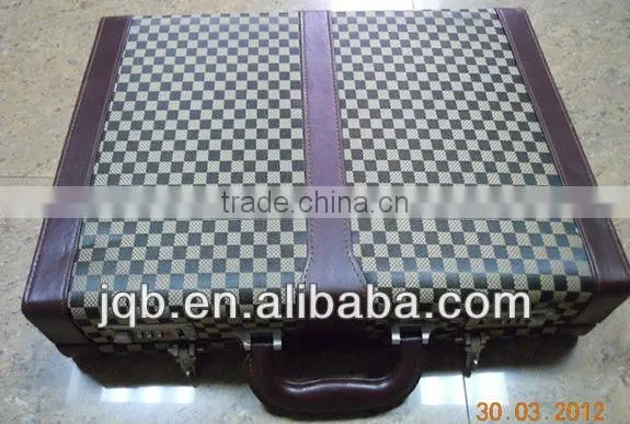 84pcs flatware sets with leather box packing royal style and high quality
