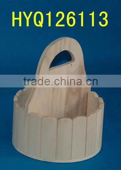 high quality antique wooden bucket wholesale
