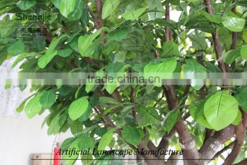 wholesale decorative artificial orange tree,fiberglass artificial orange tree